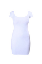 Paramidonna Women Davia Mini Dress White